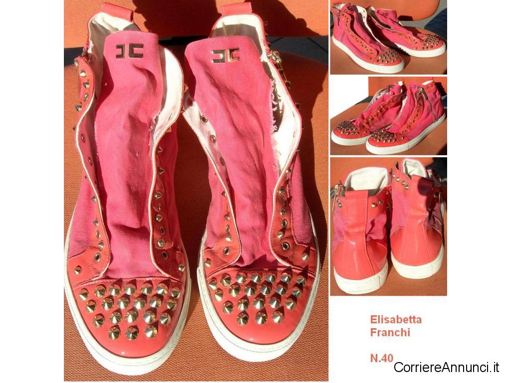 elisabetta franchi scarpe rosa